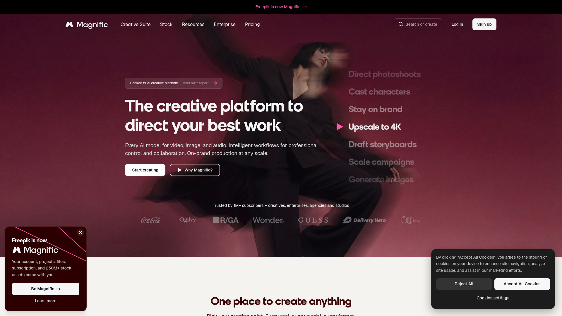 image of Magnific (formerly Freepik)