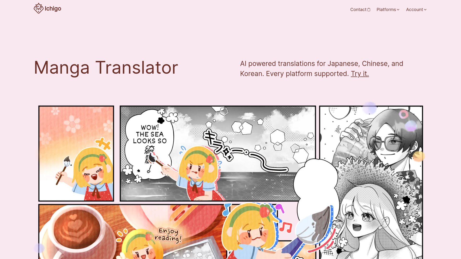 image of Manga Translator - ichigoreader