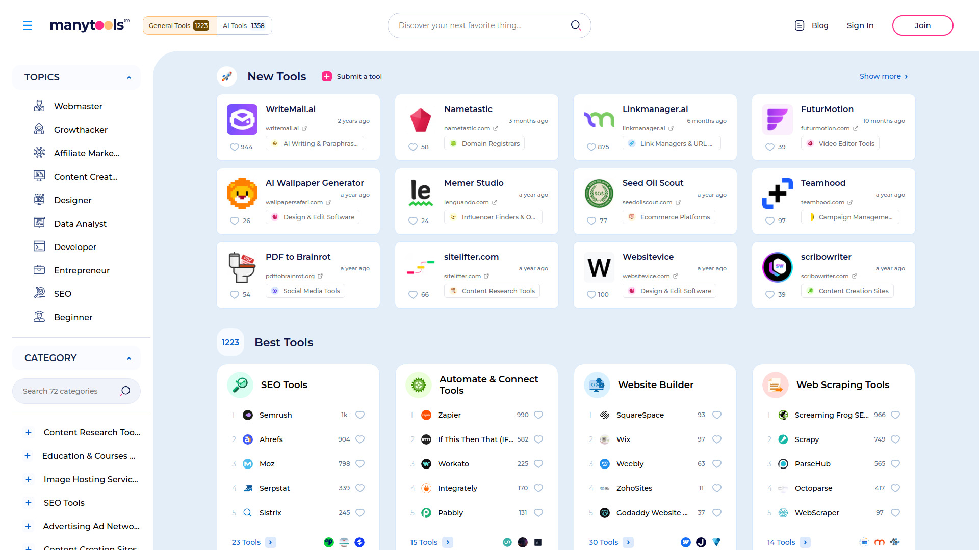 image for ManyTools image for ManyTools