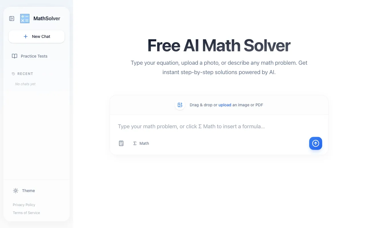 image of Math Solver