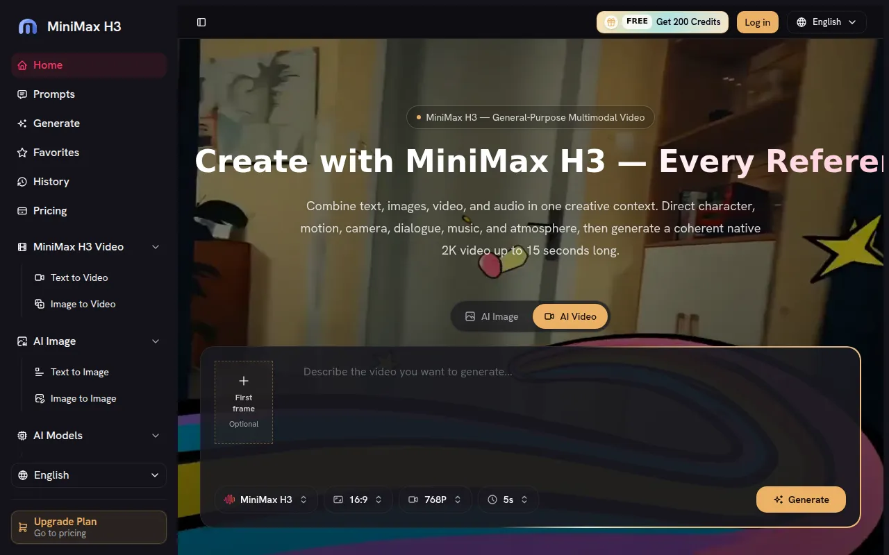 image of MiniMax H3 AI