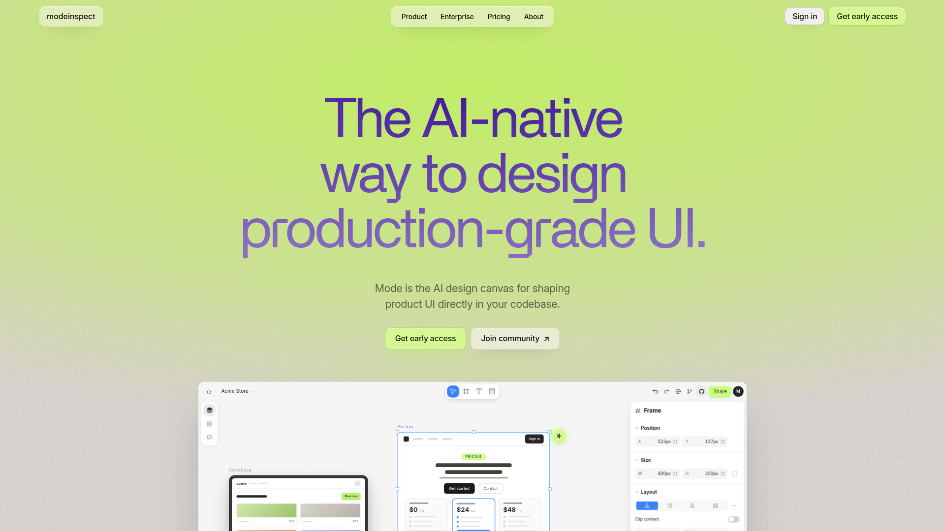 image of Modeinspect