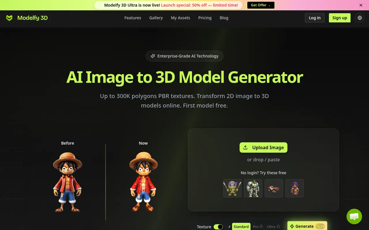 image of Modelfy 3D