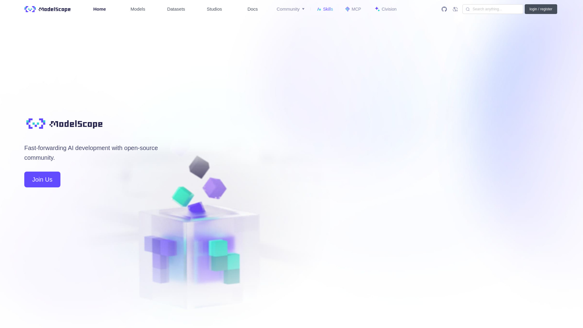 image of ModelScope Community
