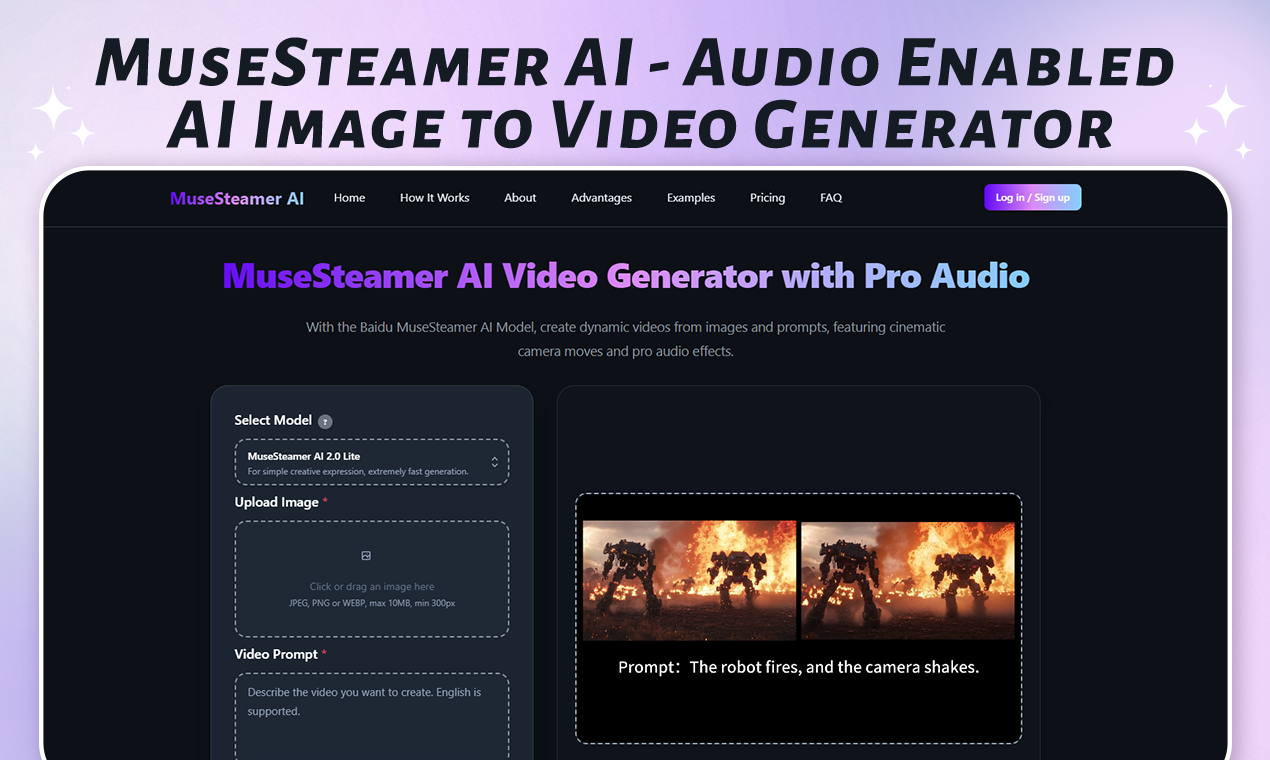 image for MuseSteamer AI image for MuseSteamer AI