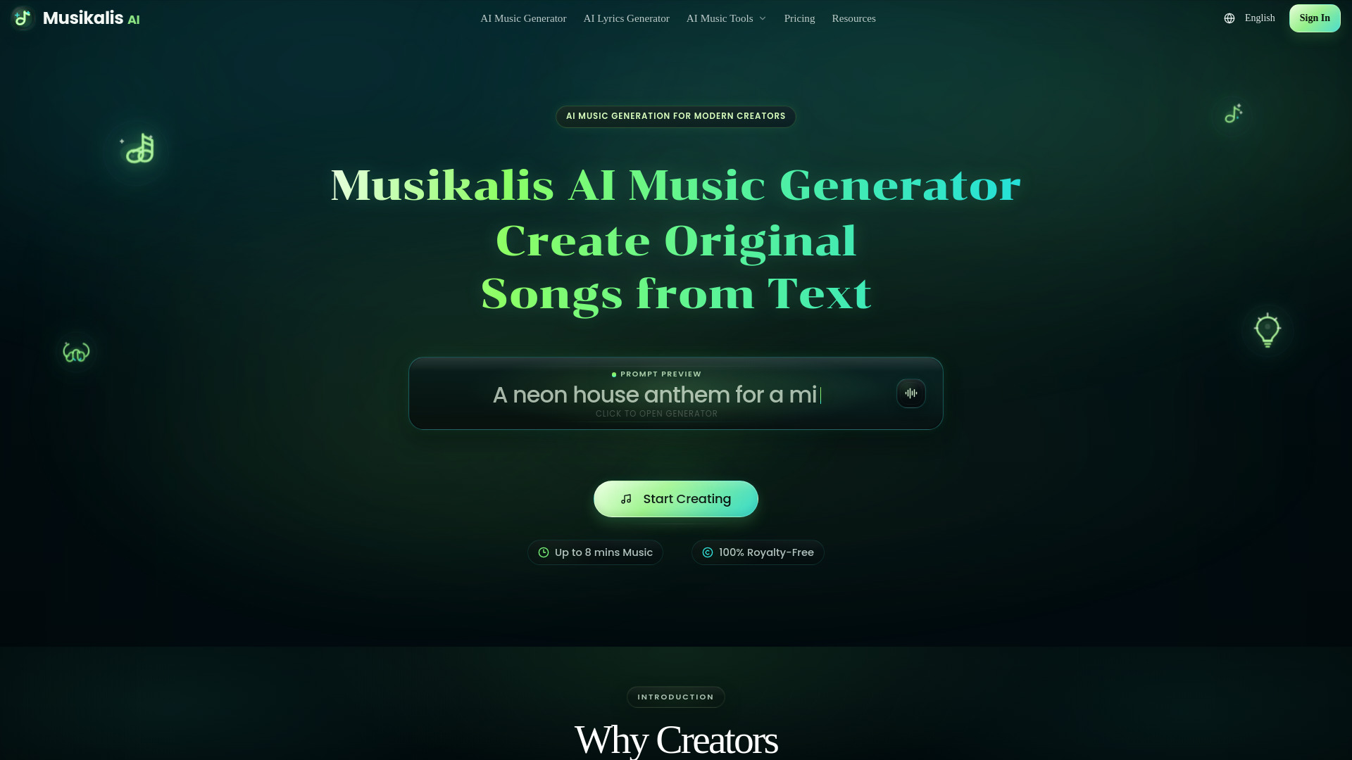 image of Musikalis AI