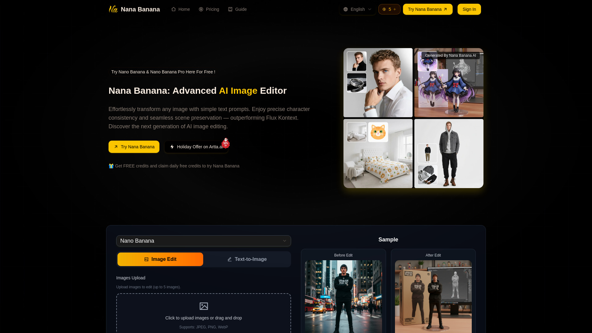 image of Nana Banana AI Image Editor