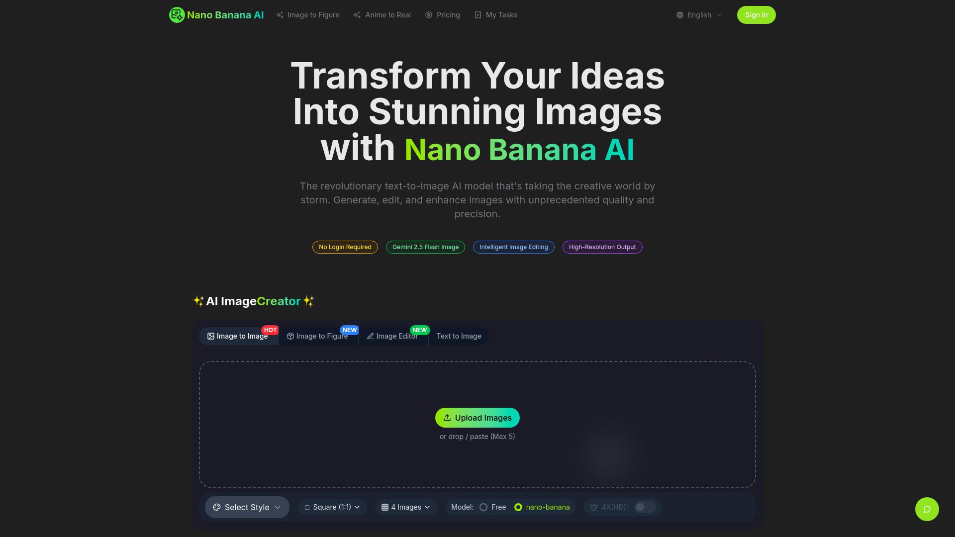 image of Nano Banana AI - Free Gemini 2.5 Flash Image Editor and Generator