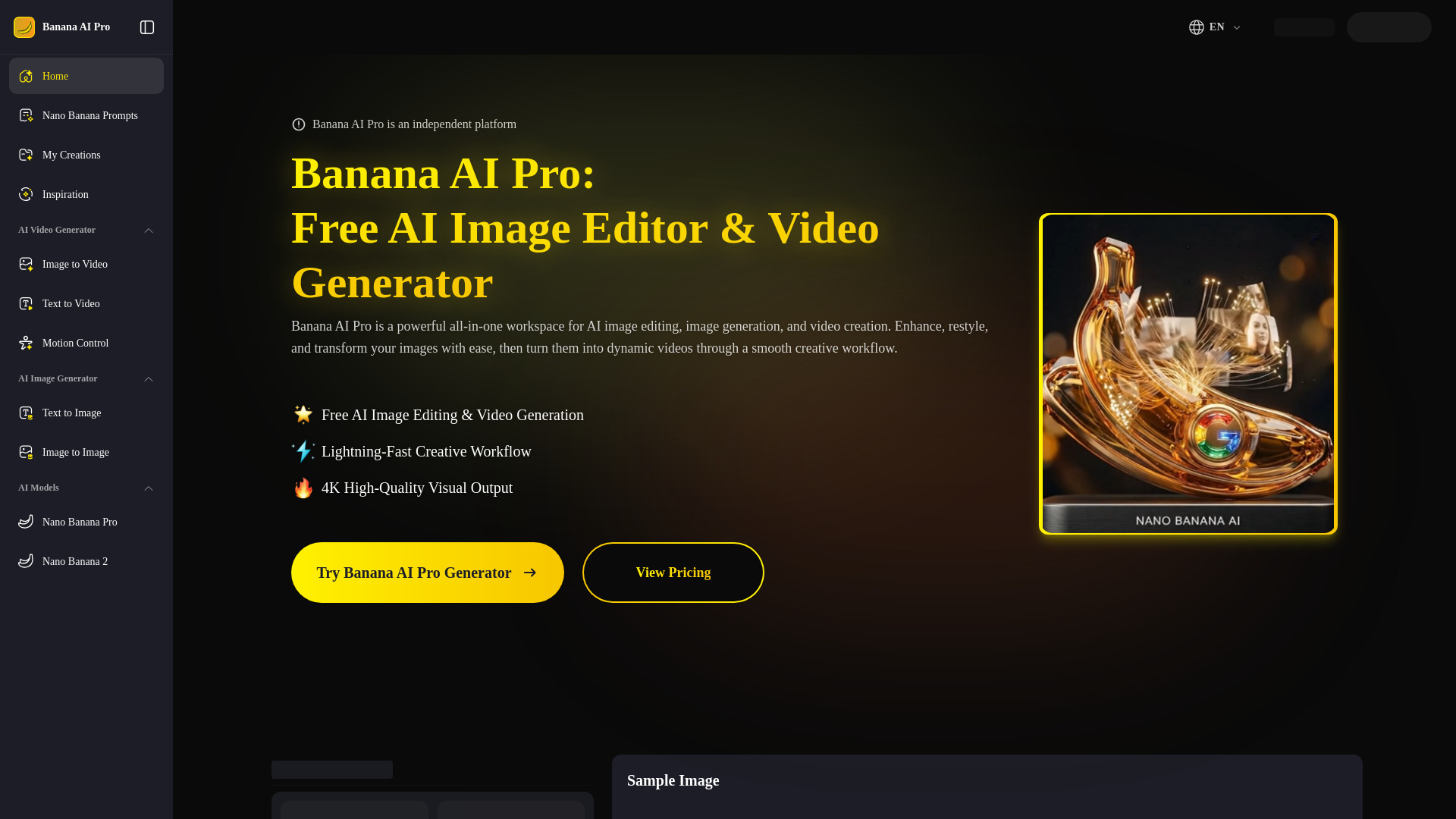 image of Nano Banana Pro AI Image Editor