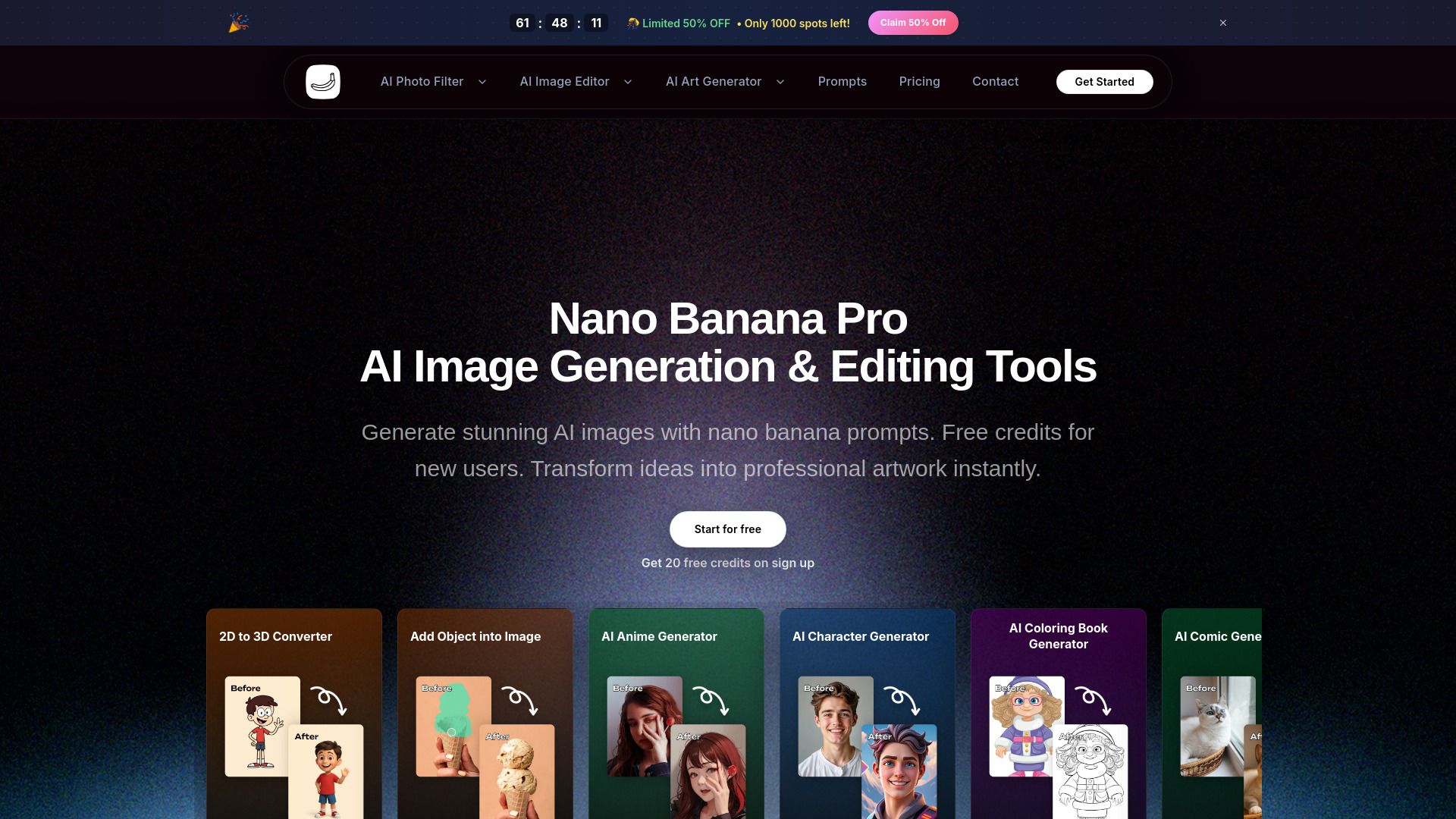 image of Nano Banana Pro - PhotoArtAI
