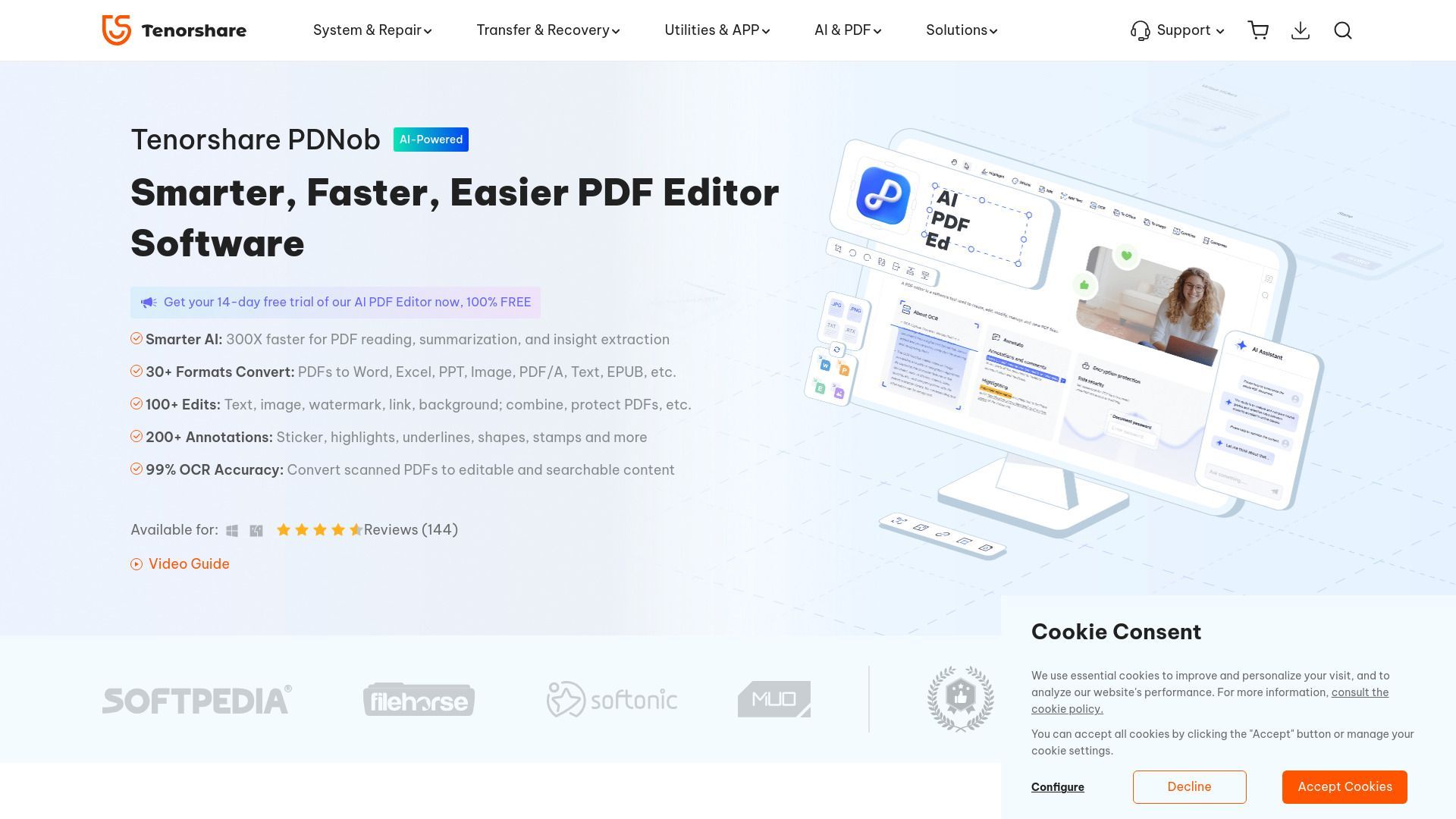 image of PDNob PDF Editor