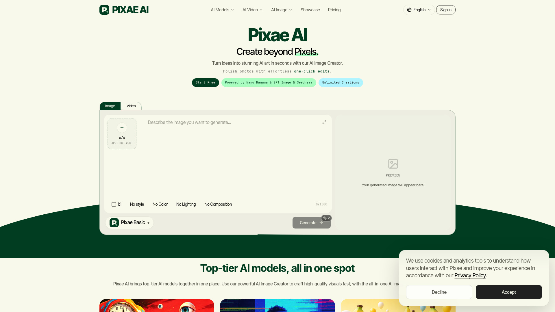 image of Pixae AI