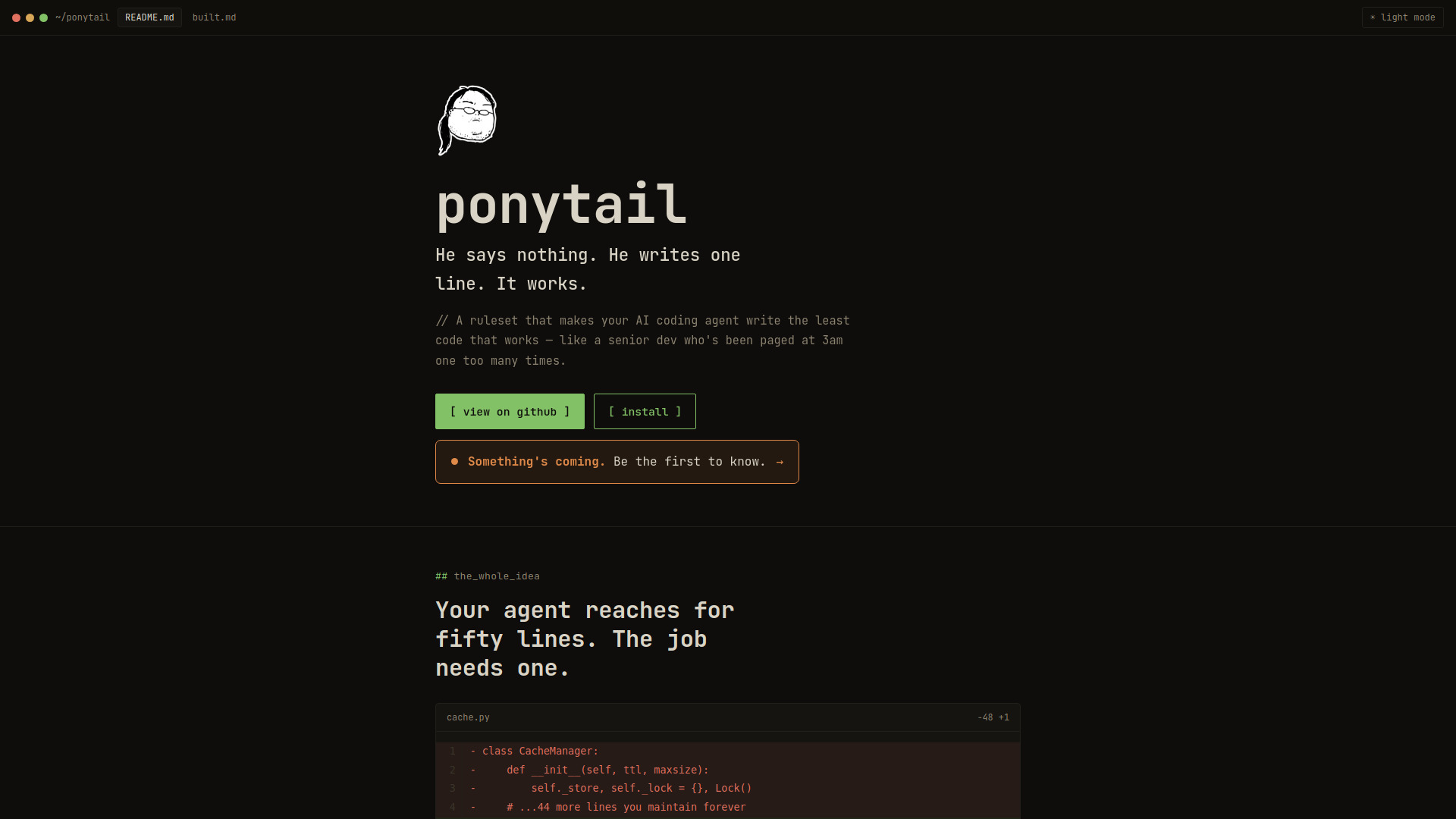 image of Ponytail