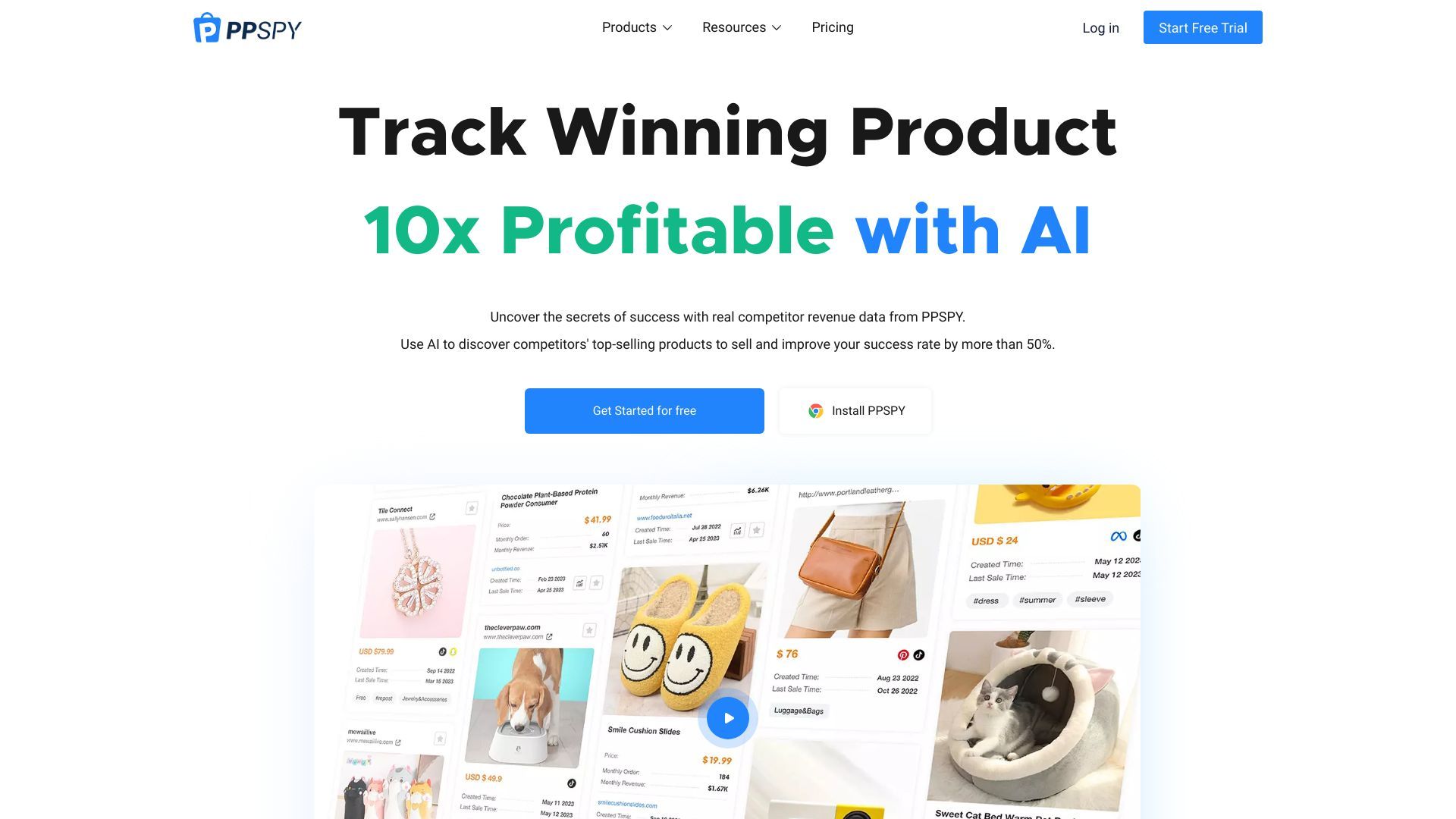 image of PPSPY - Dropshipping by AI