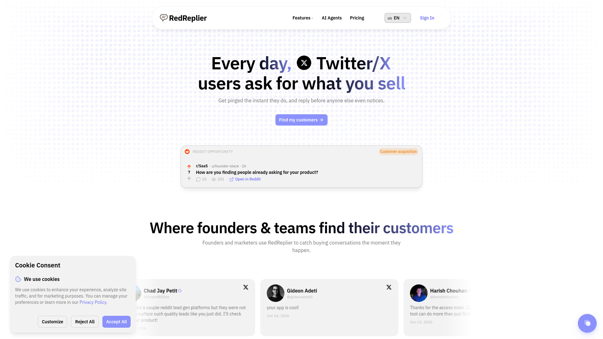 image of RedReplier