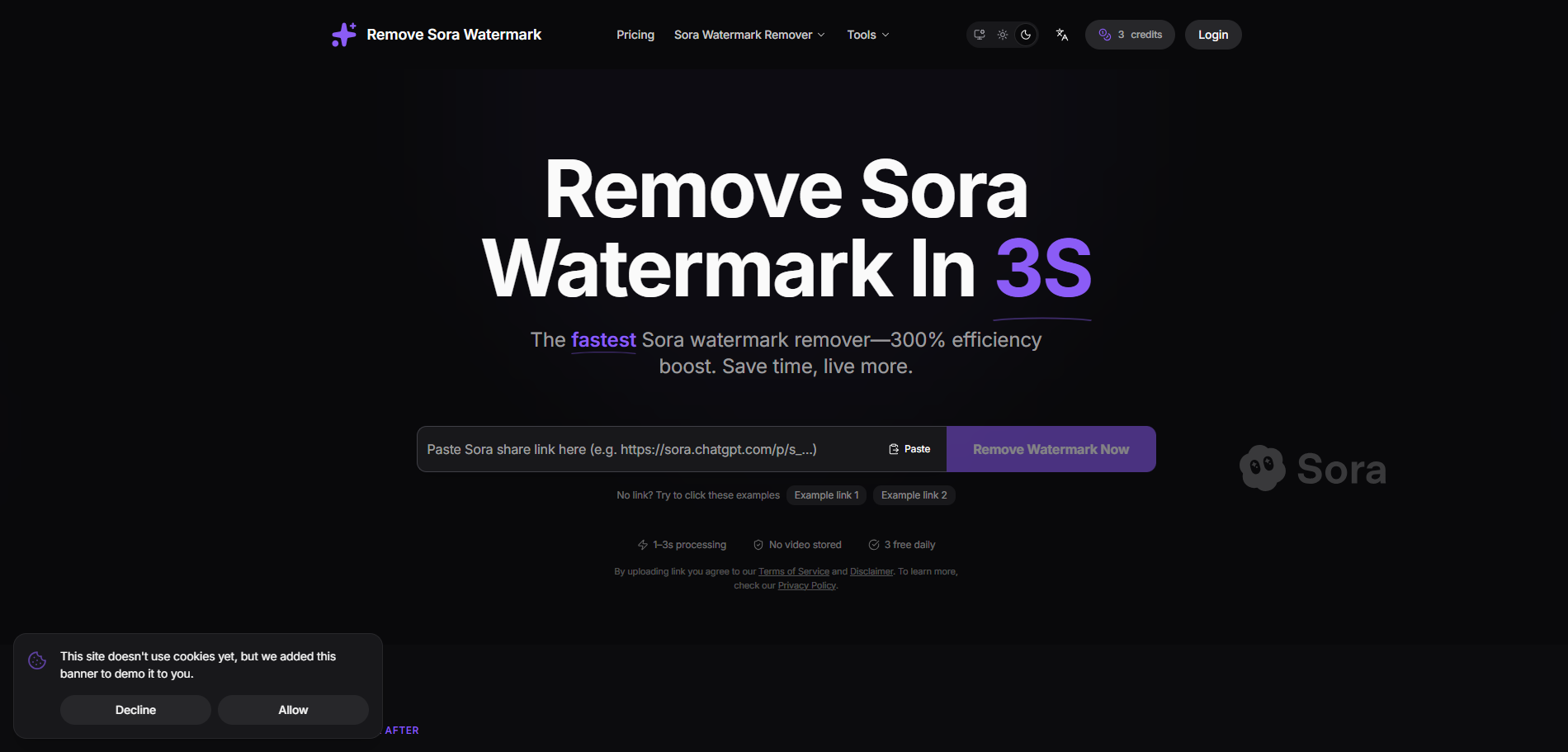 image of Remove Sora Watermark