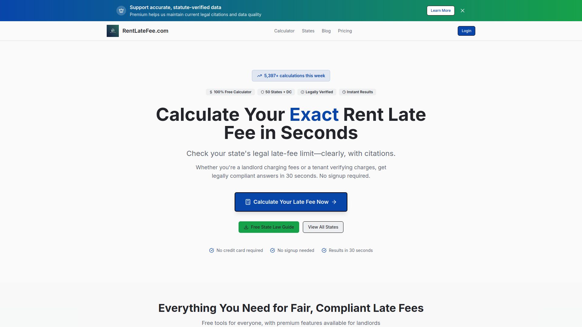 image of RentLateFee.com
