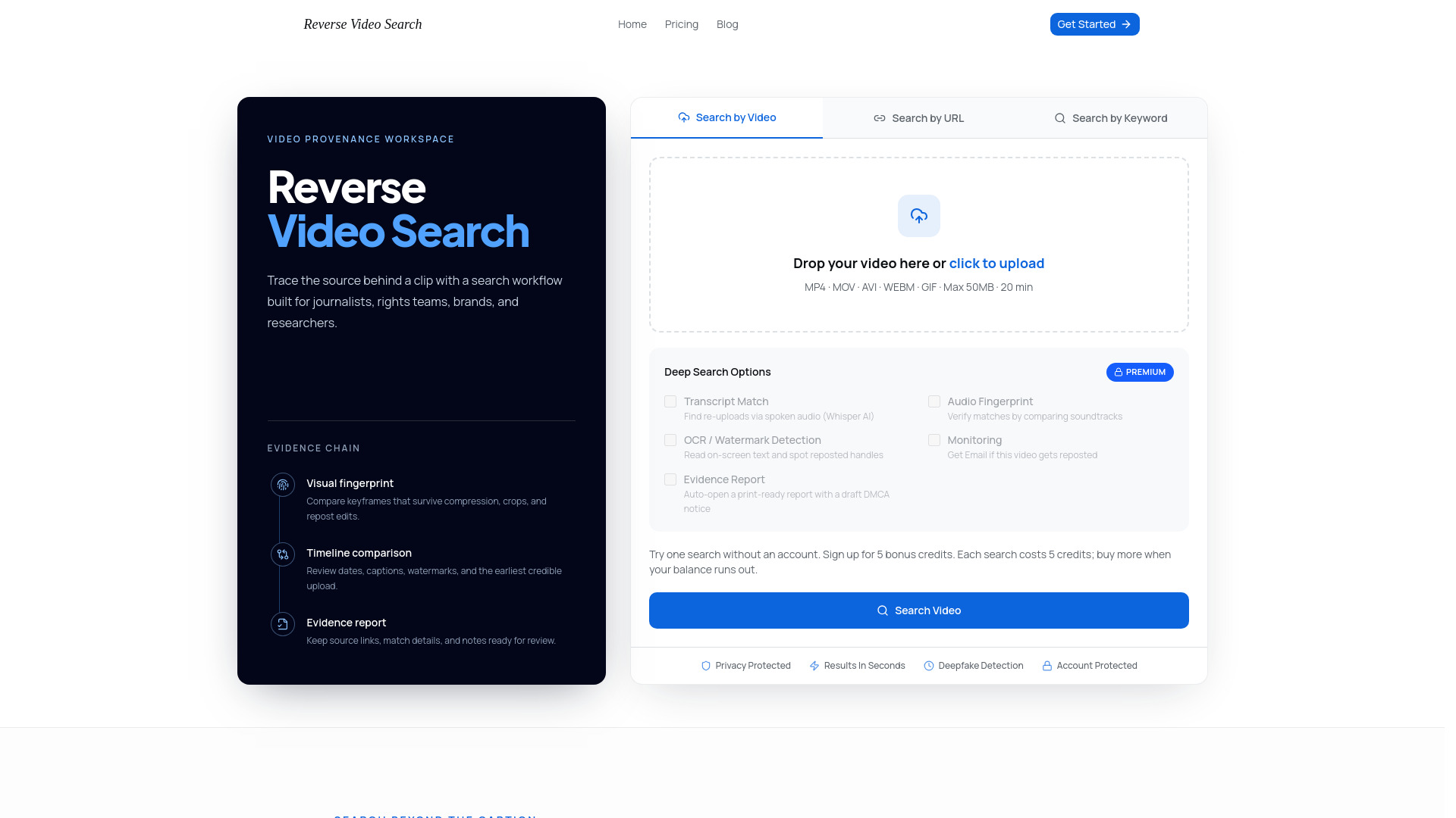 image of Reverse Video Search