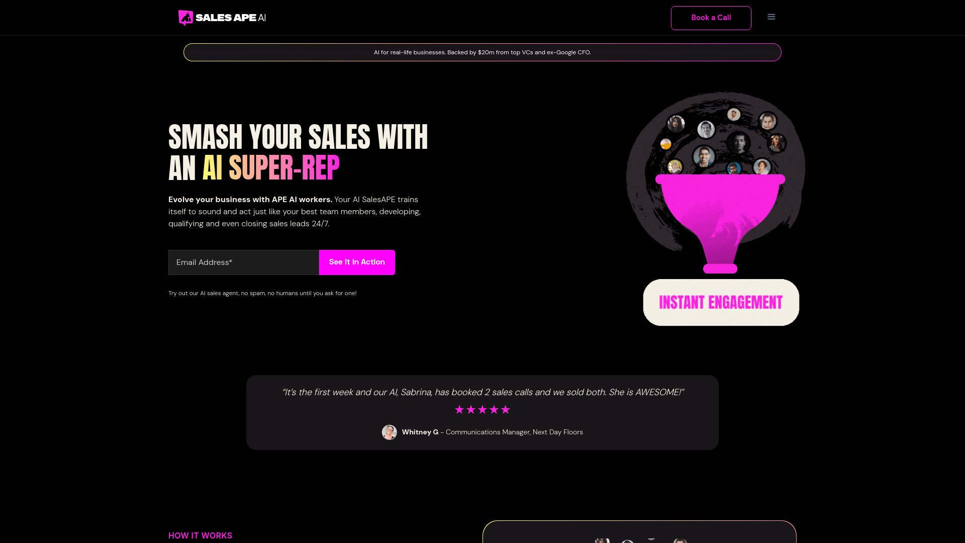 image of SalesAPE AI