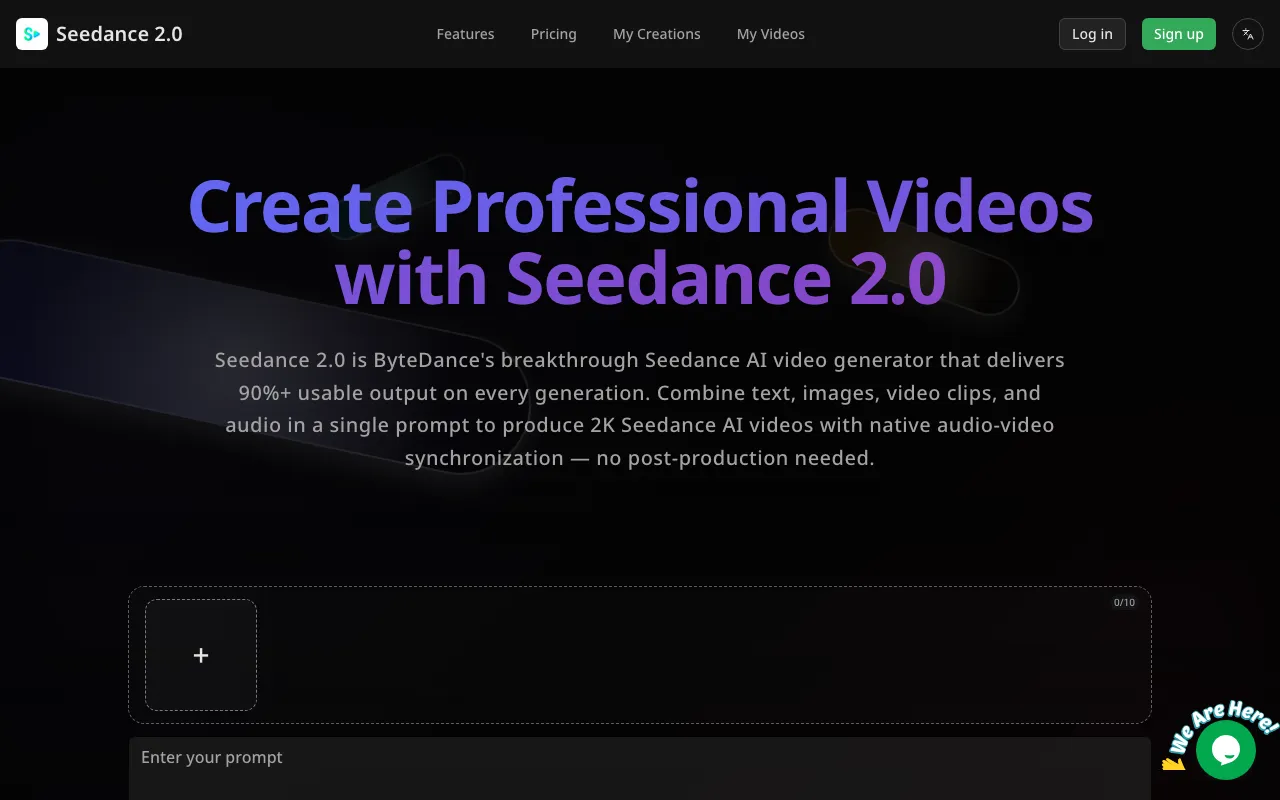 image of seedance 2.0 video studio image of seedance 2.0 video studio
