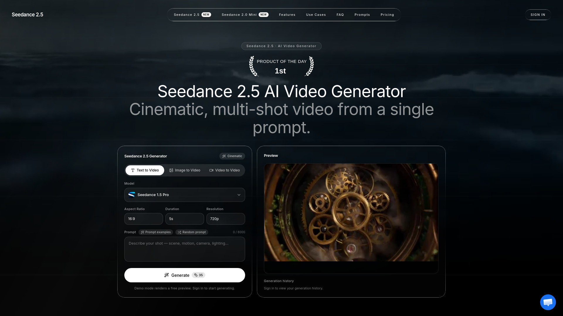 image of Seedance 2.5 - 5