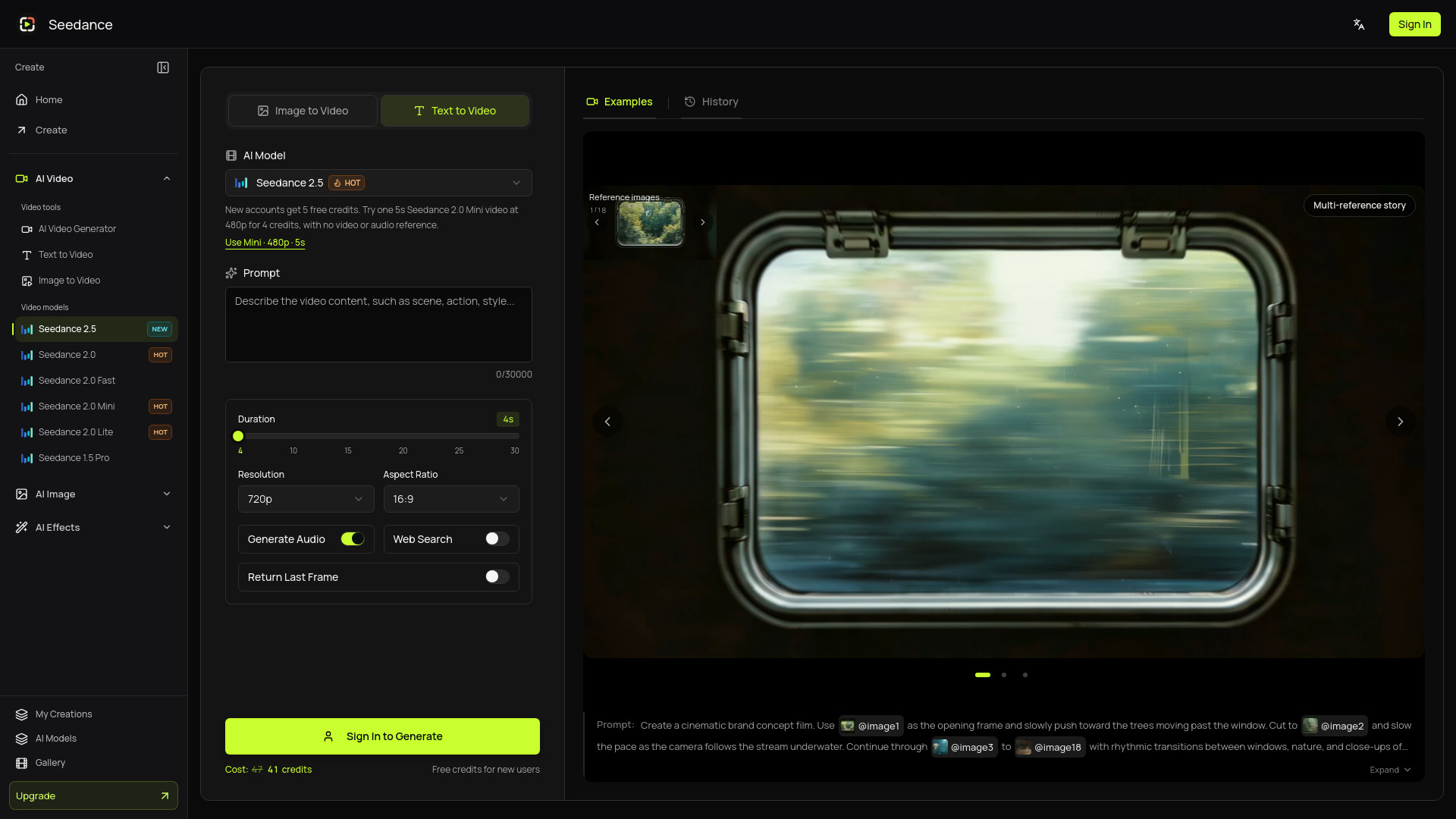 image of Seedance 2.5 video ai