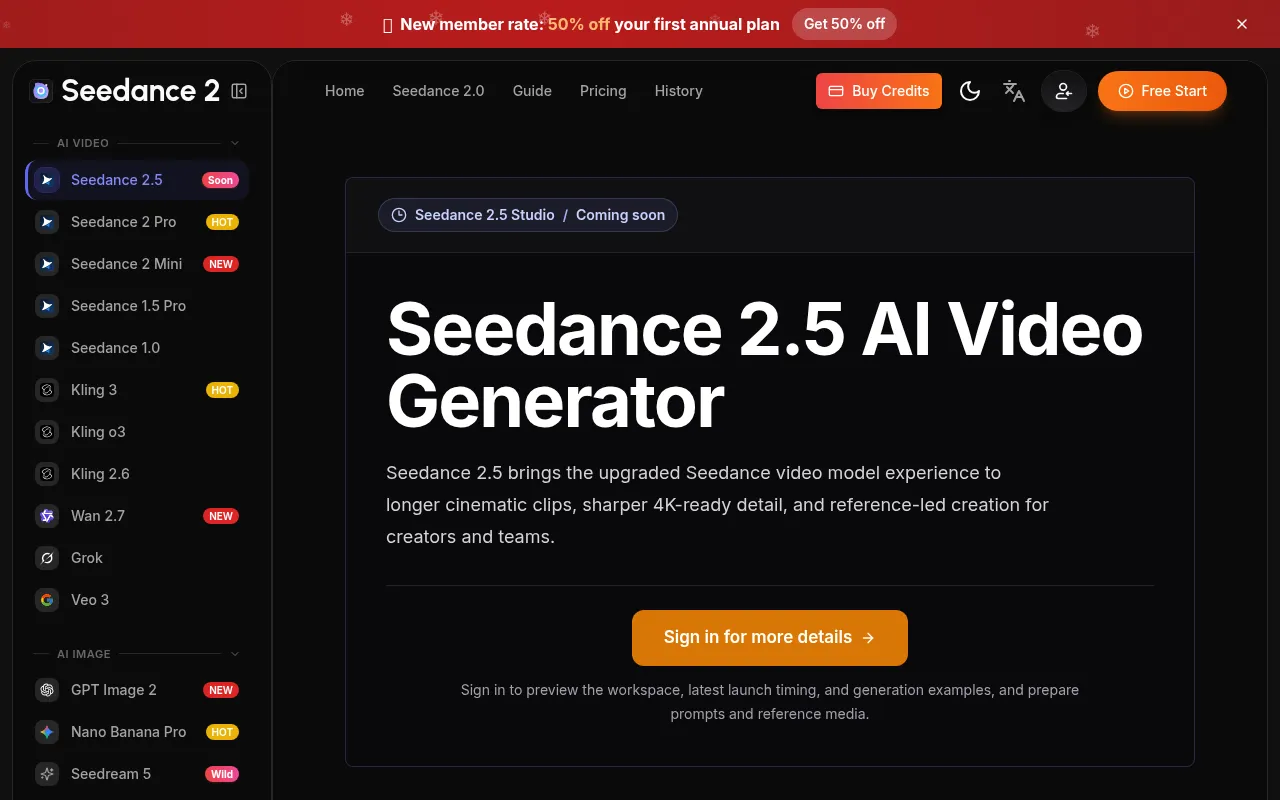 image of Seedance 2.5 Video Generator AI