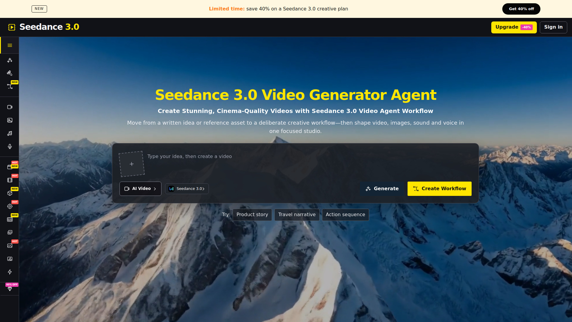 image of Seedance 3.0 - plus
