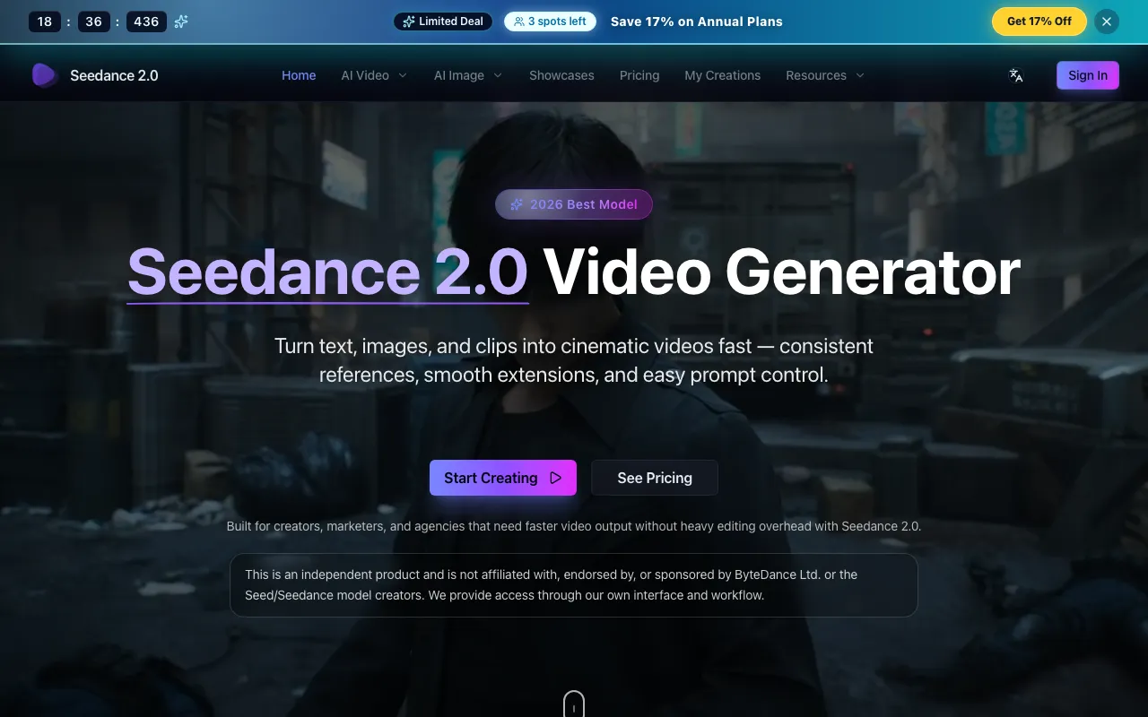 image for Seedance V2 image for Seedance V2