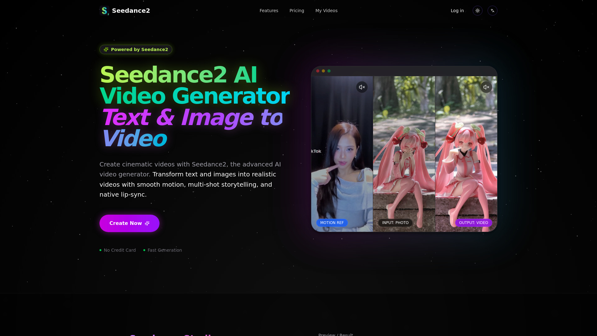 image of Seedance2 - AI Video Generator