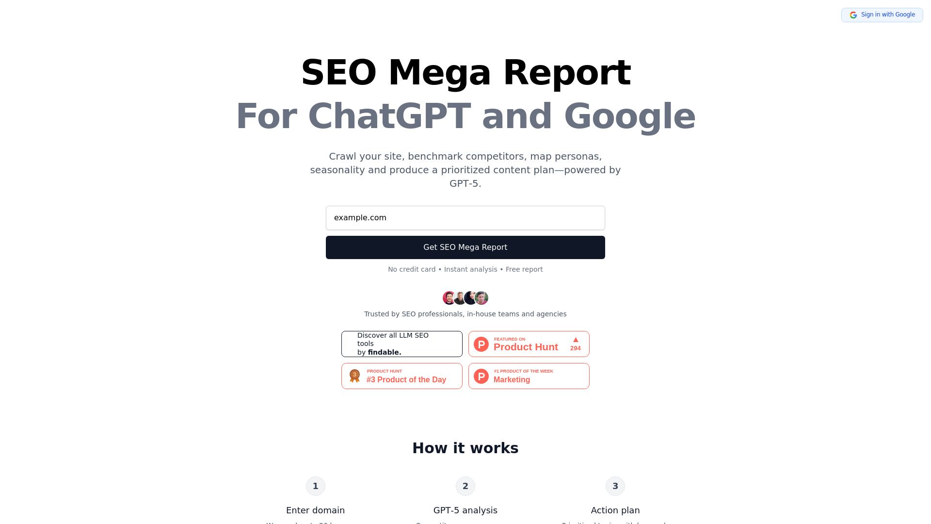 image of SEO Mega Report