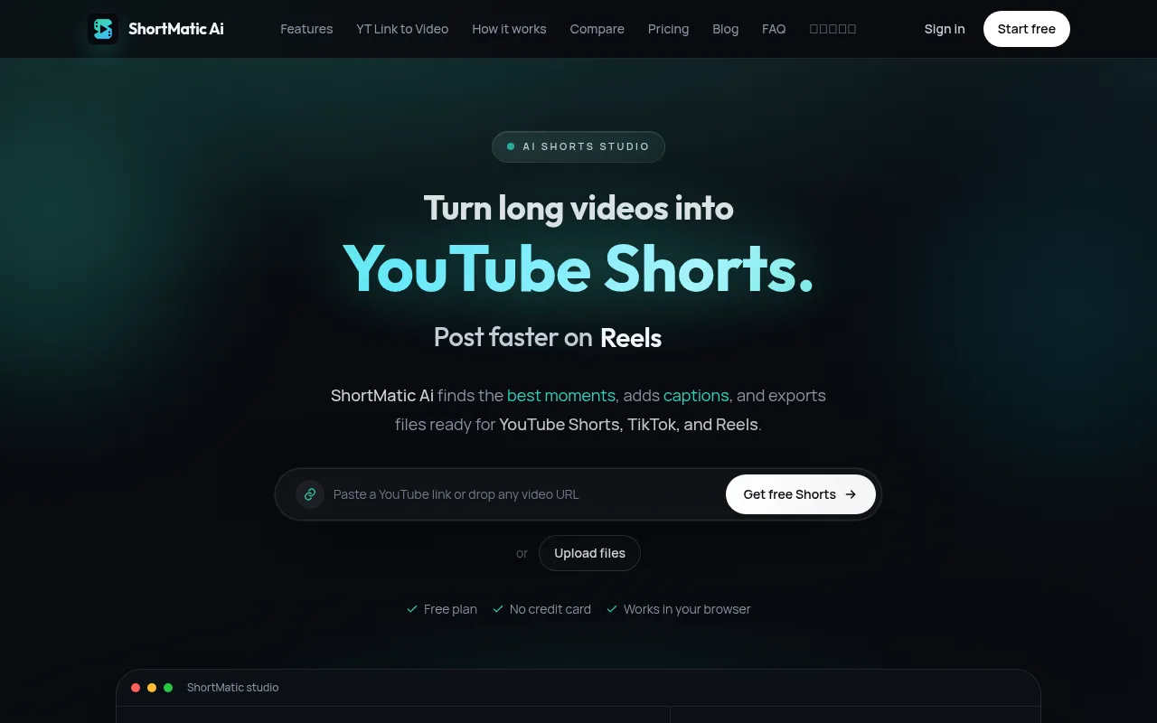 image of ShortMatic Ai