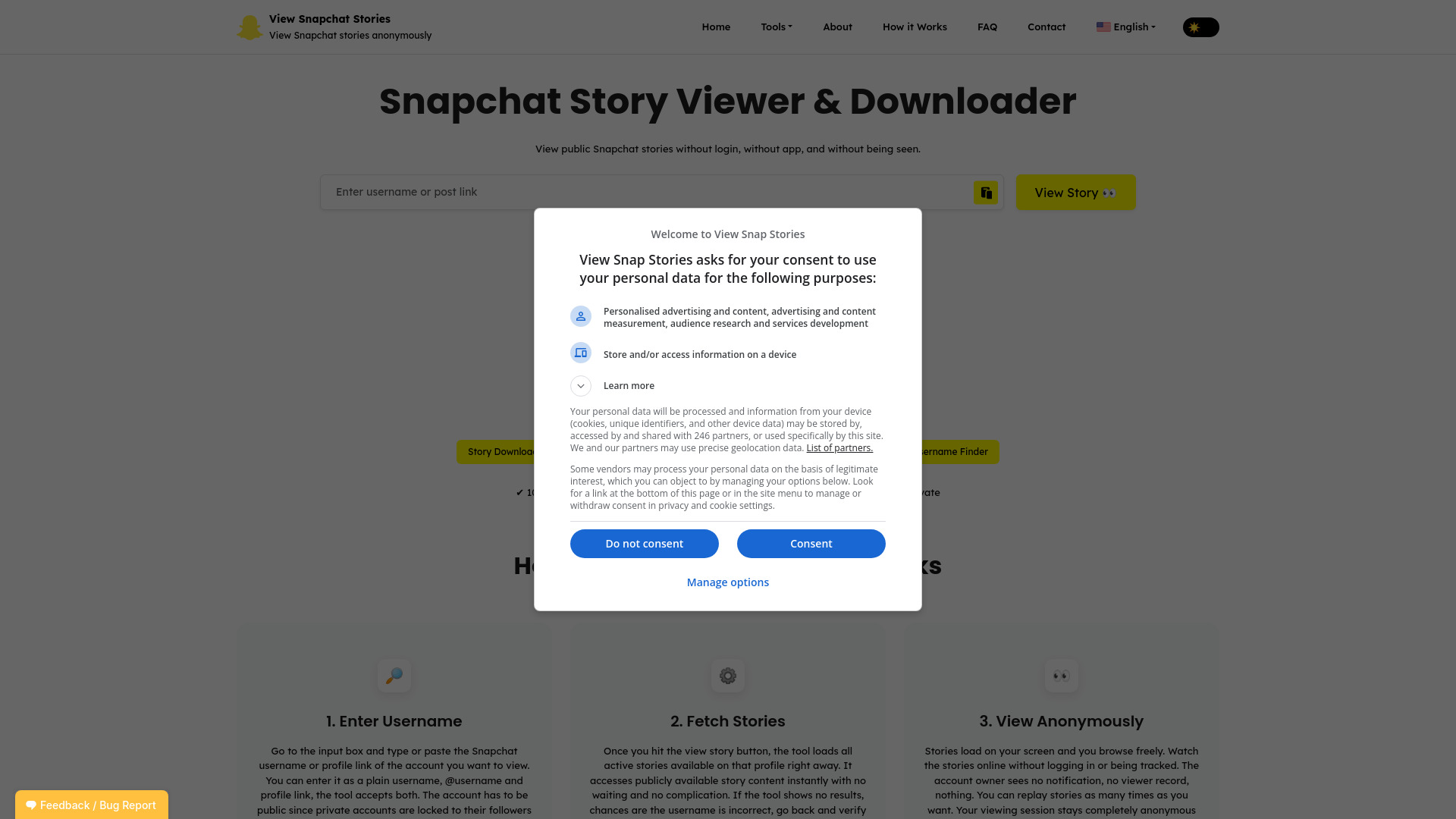 image of Snapchat Story Viewer and Video Downloader