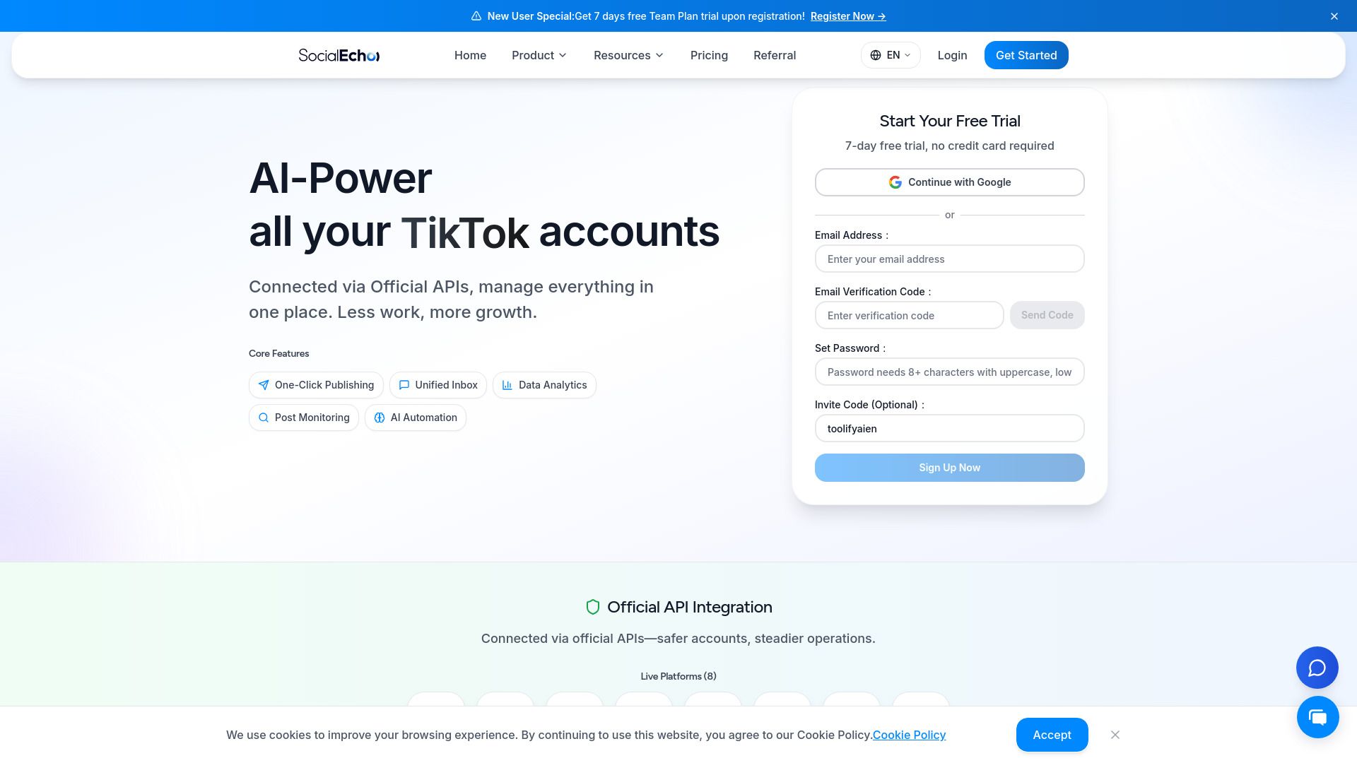 image of SocialEcho image of SocialEcho