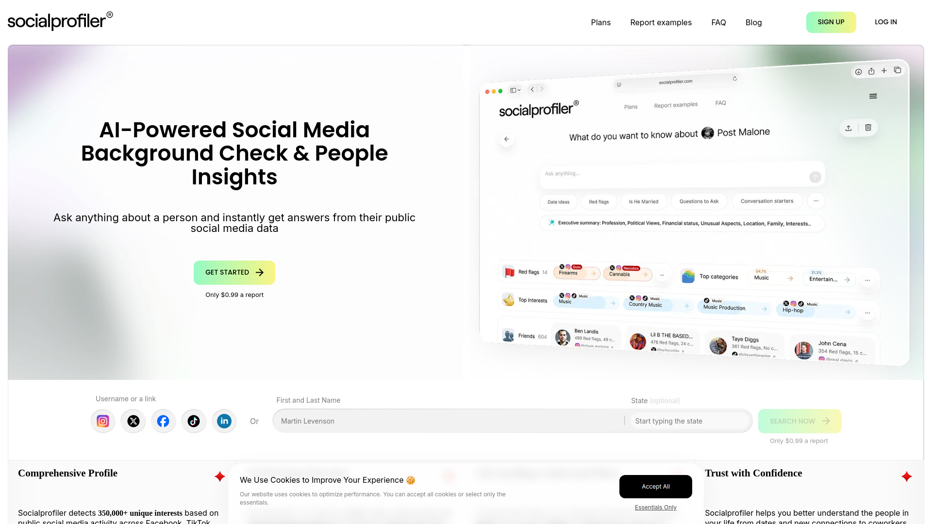 image of Socialprofiler