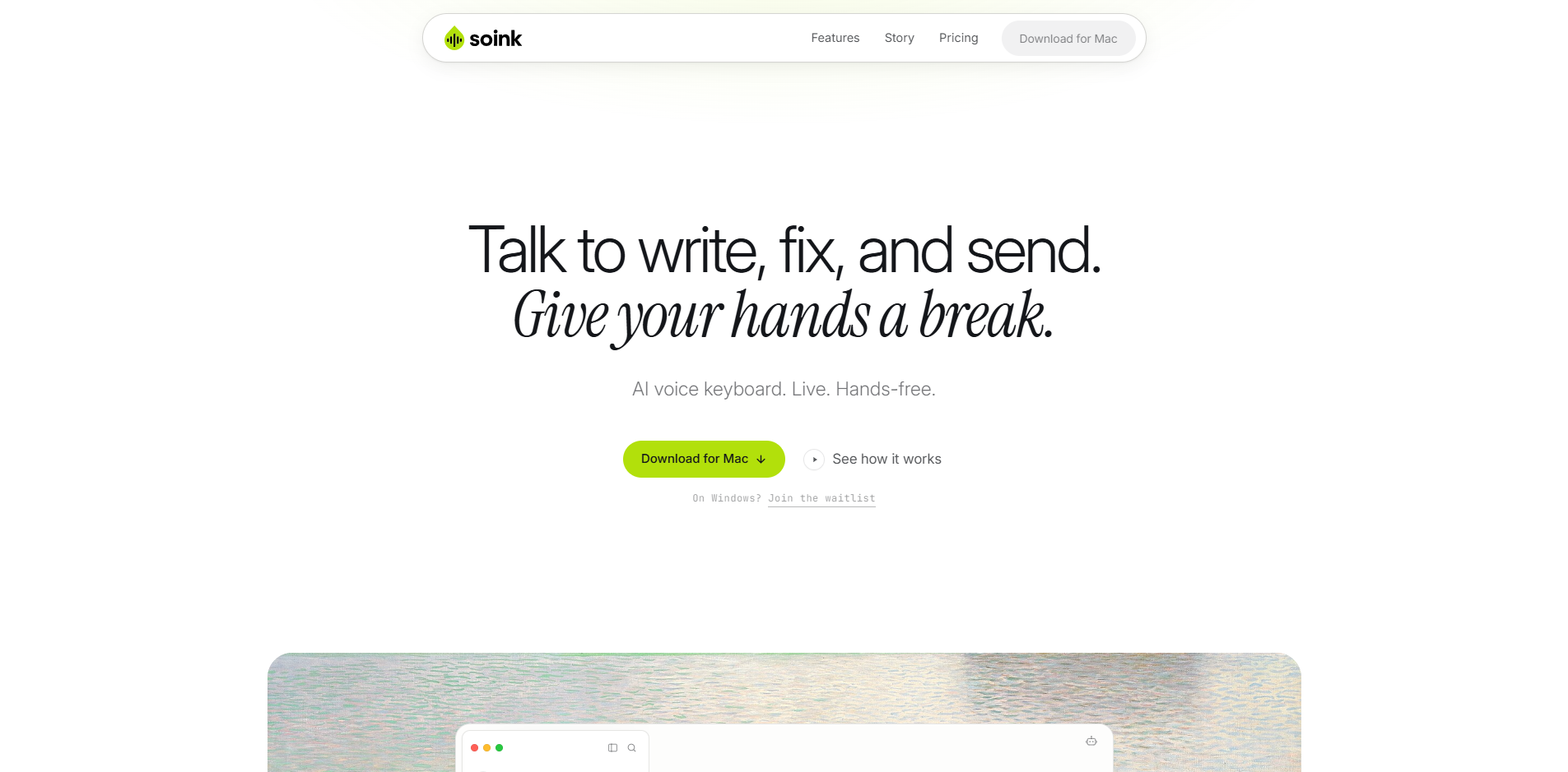 image of soink