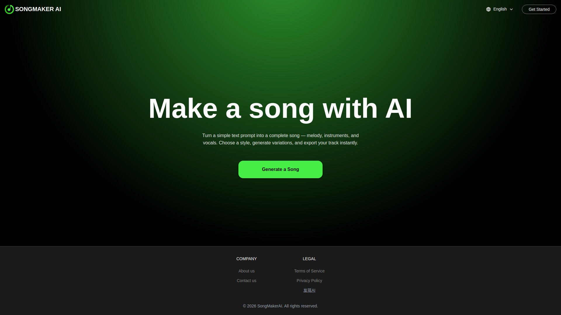 image of SongMaker AI