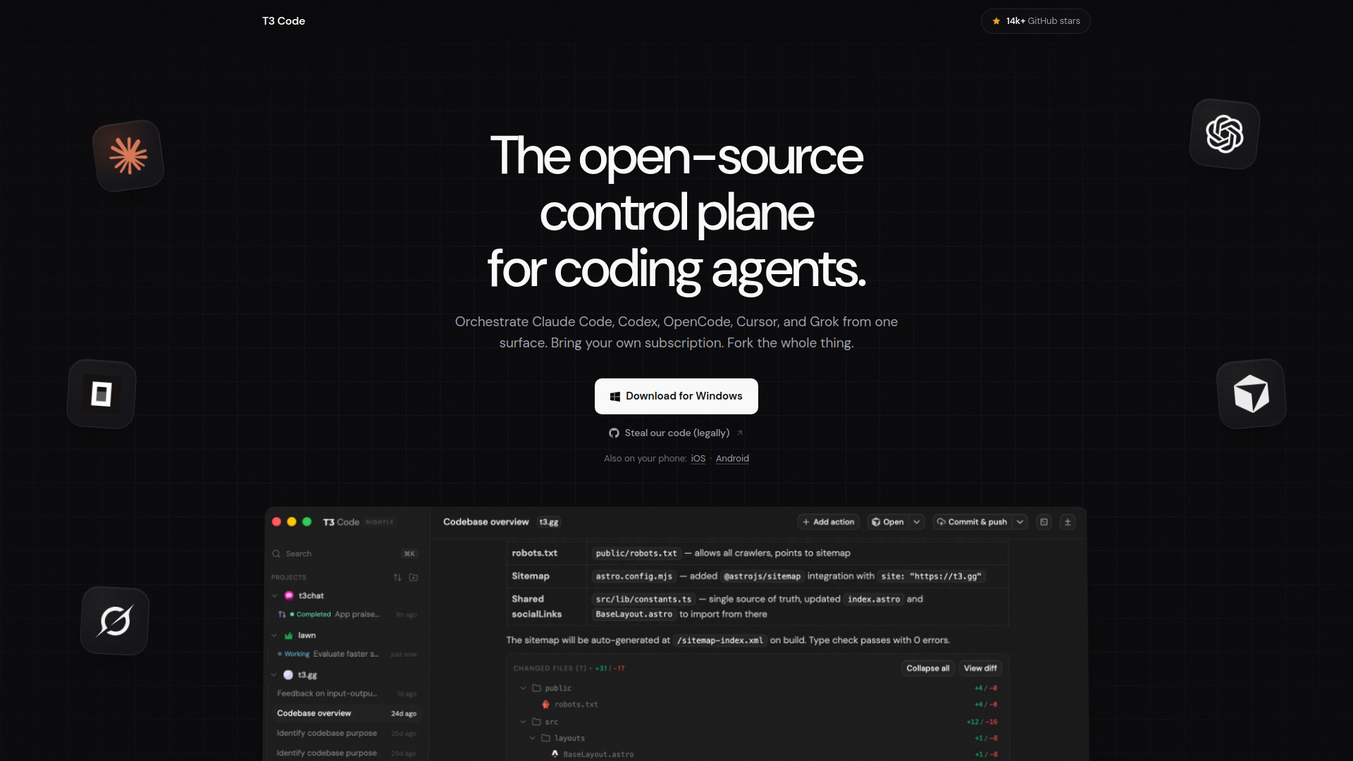 image of T3 Code