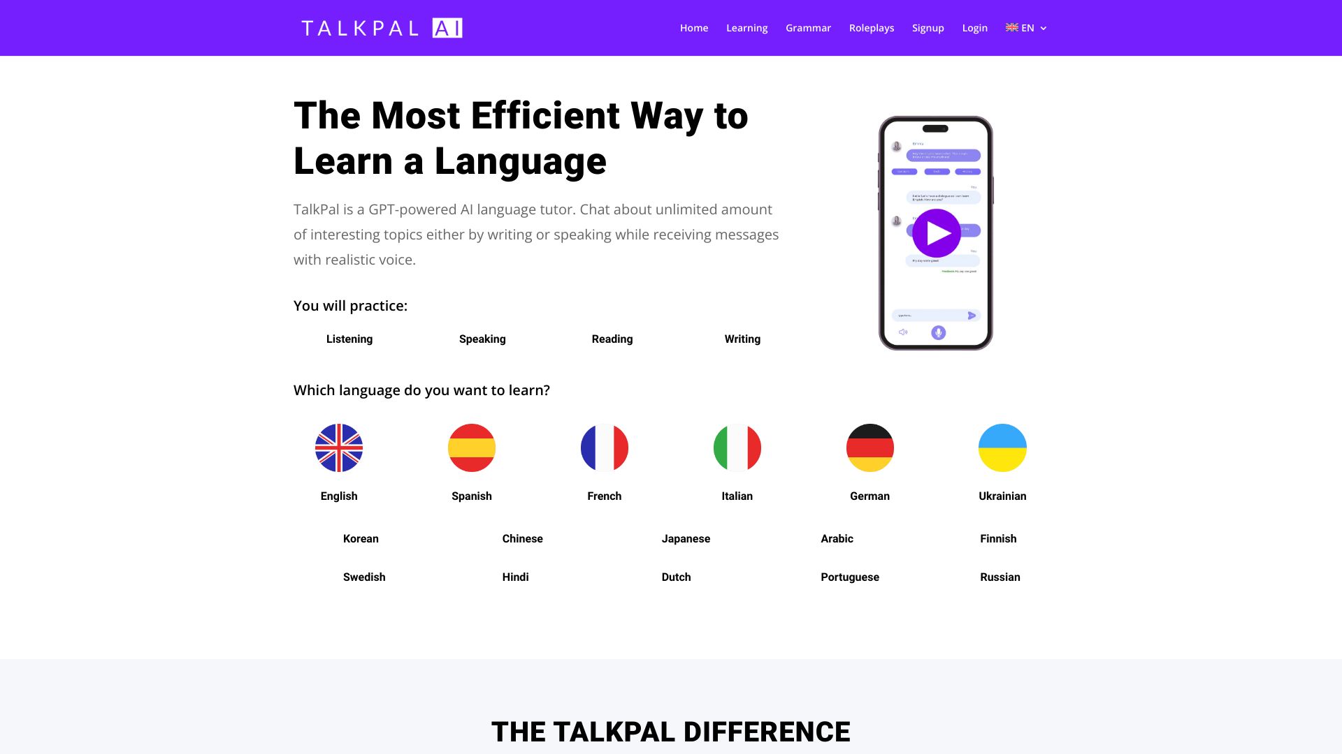 image of TalkPal AI