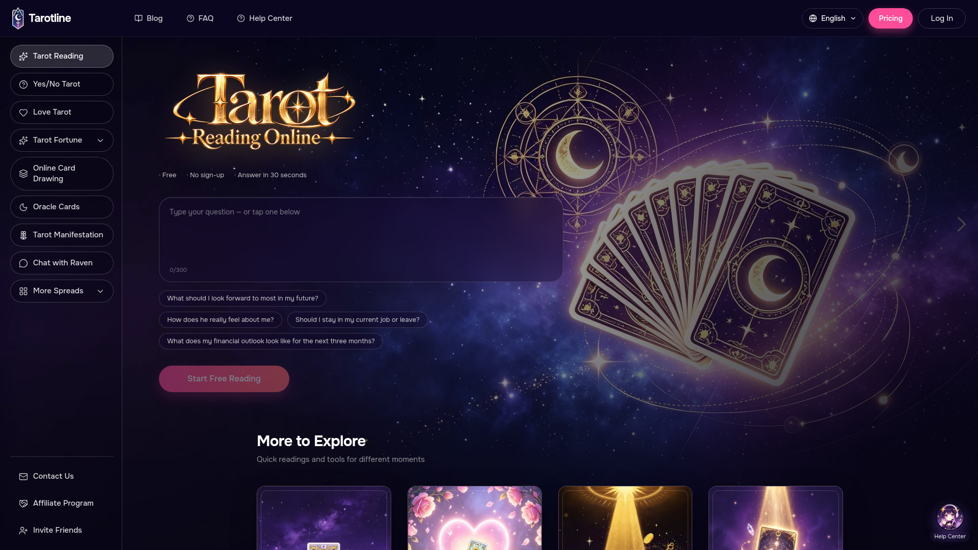image of Tarotline Ai