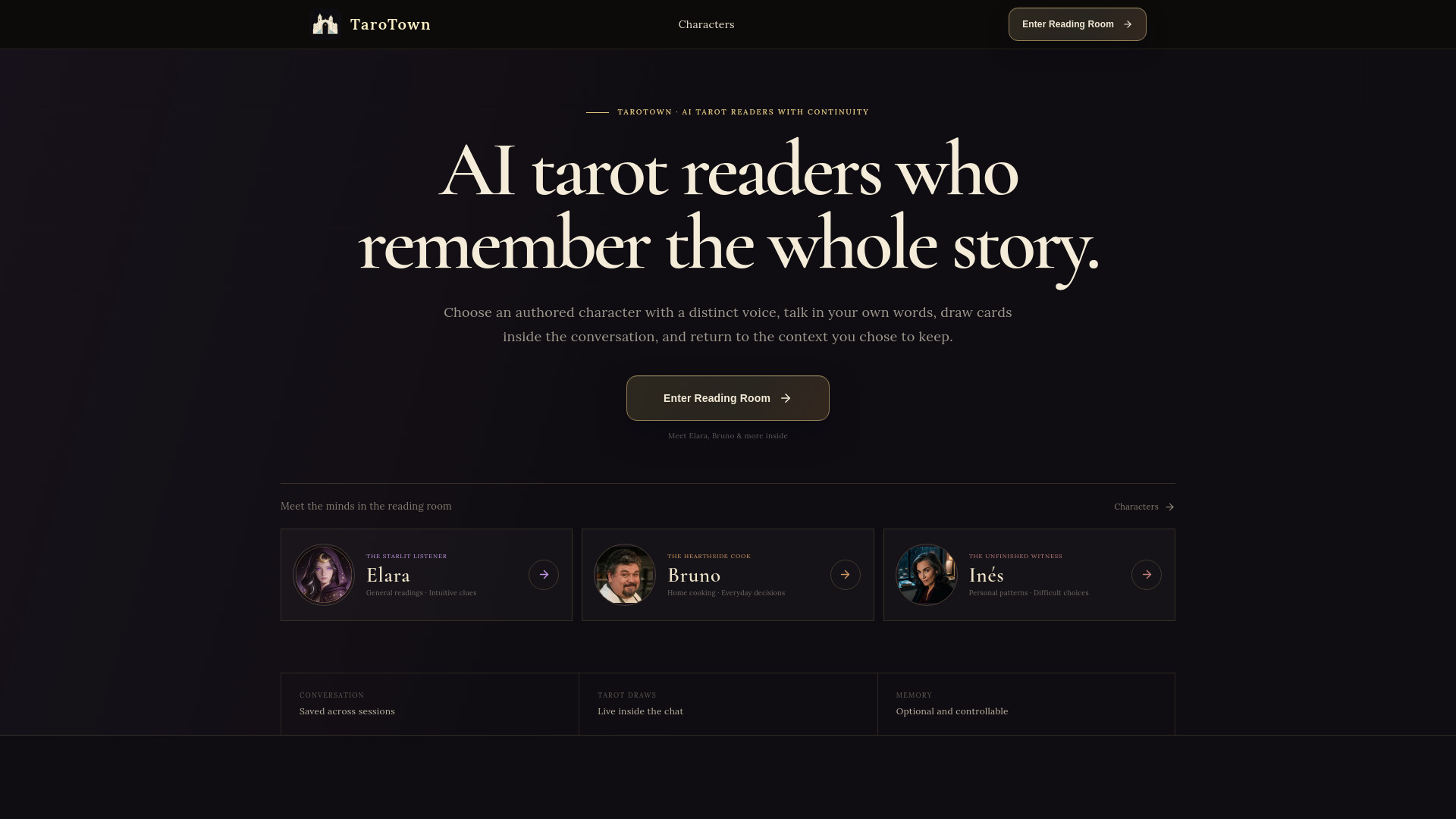 image of TaroTown - AI Tarot Reader image of TaroTown - AI Tarot Reader