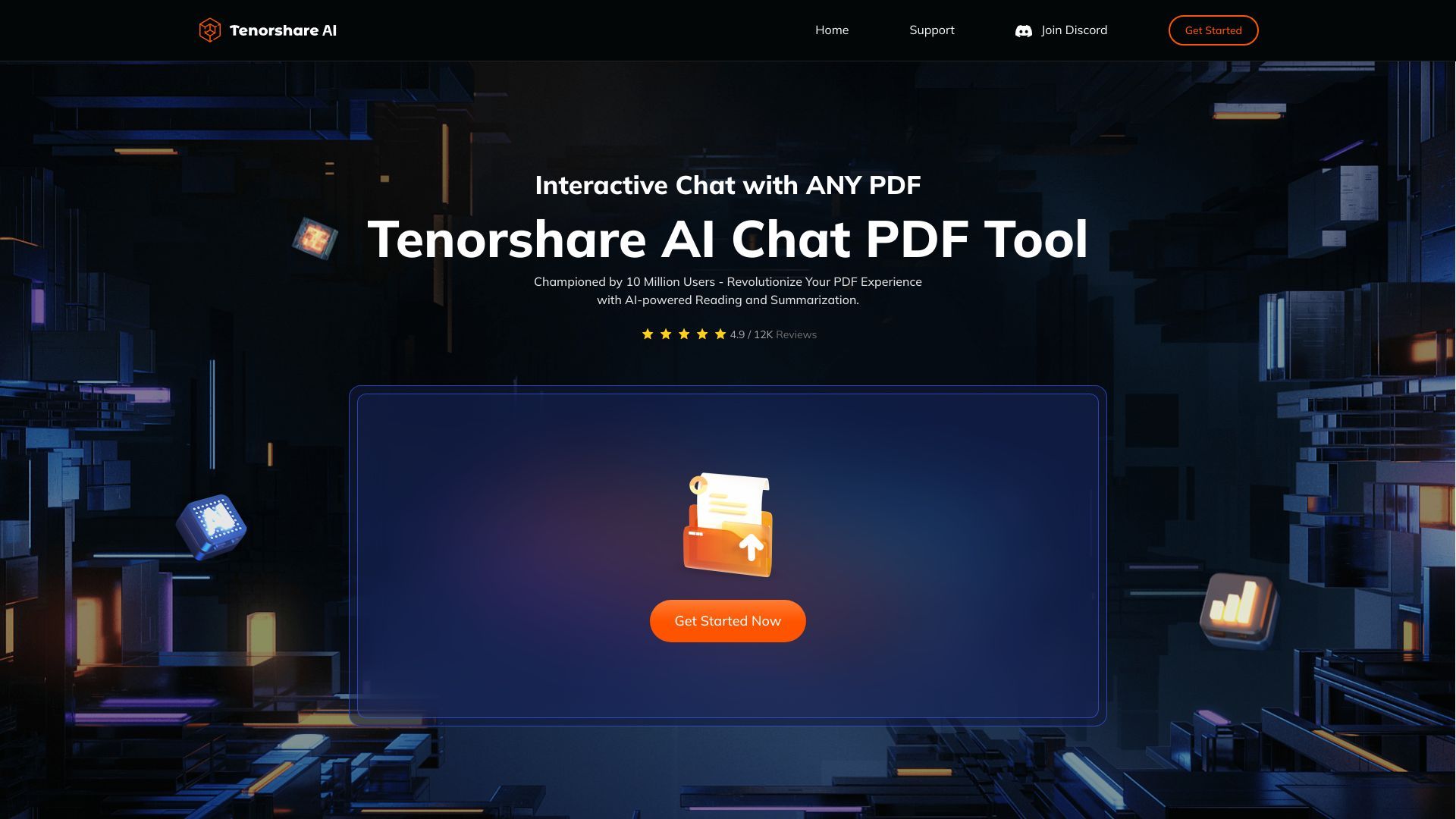 image of Tenorshare AI Chat PDF Tool