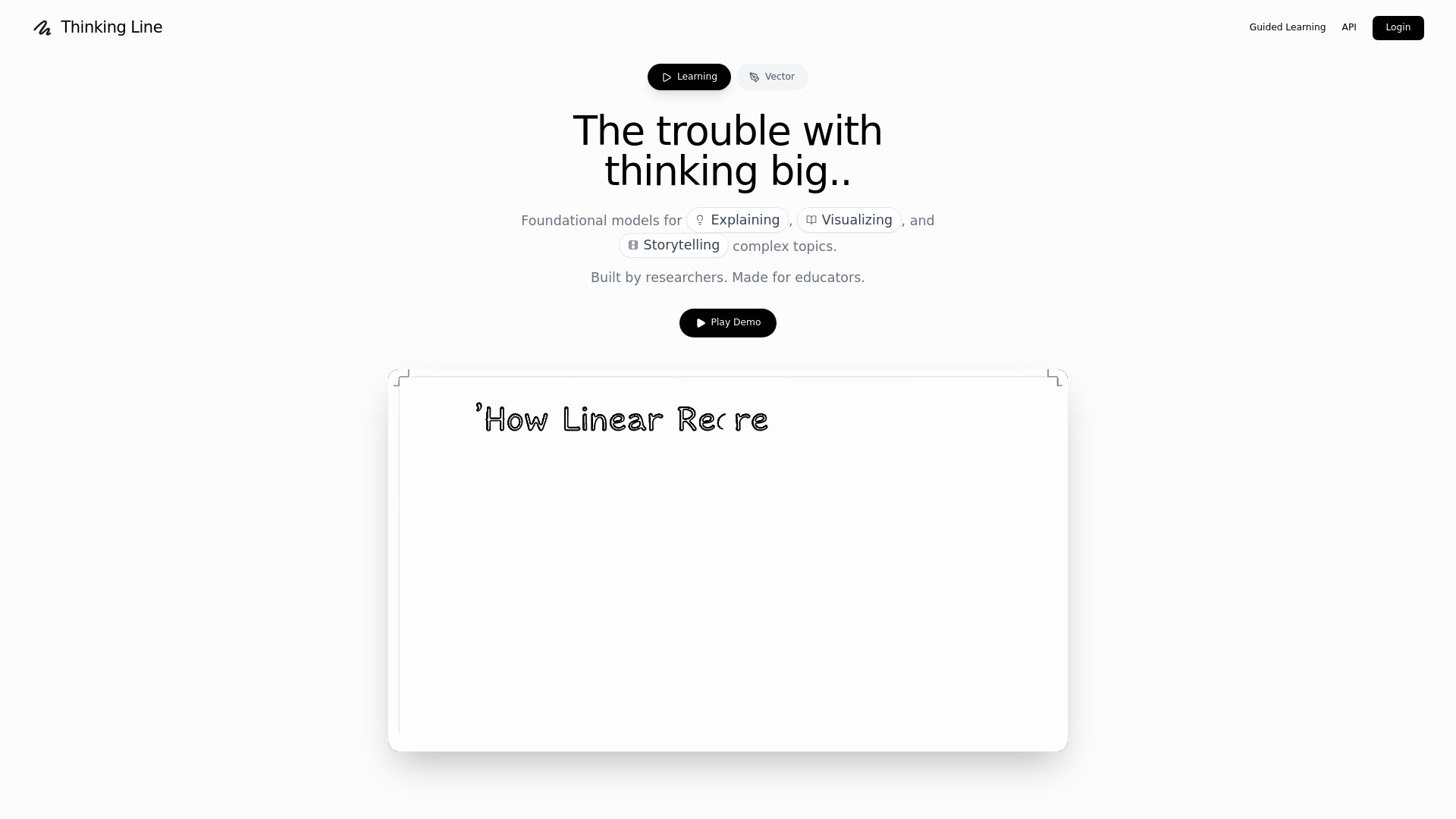 image of Thinking Line