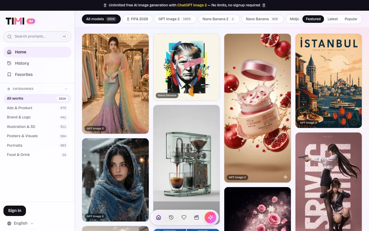 image of Timi AI-AI image prompt gallery