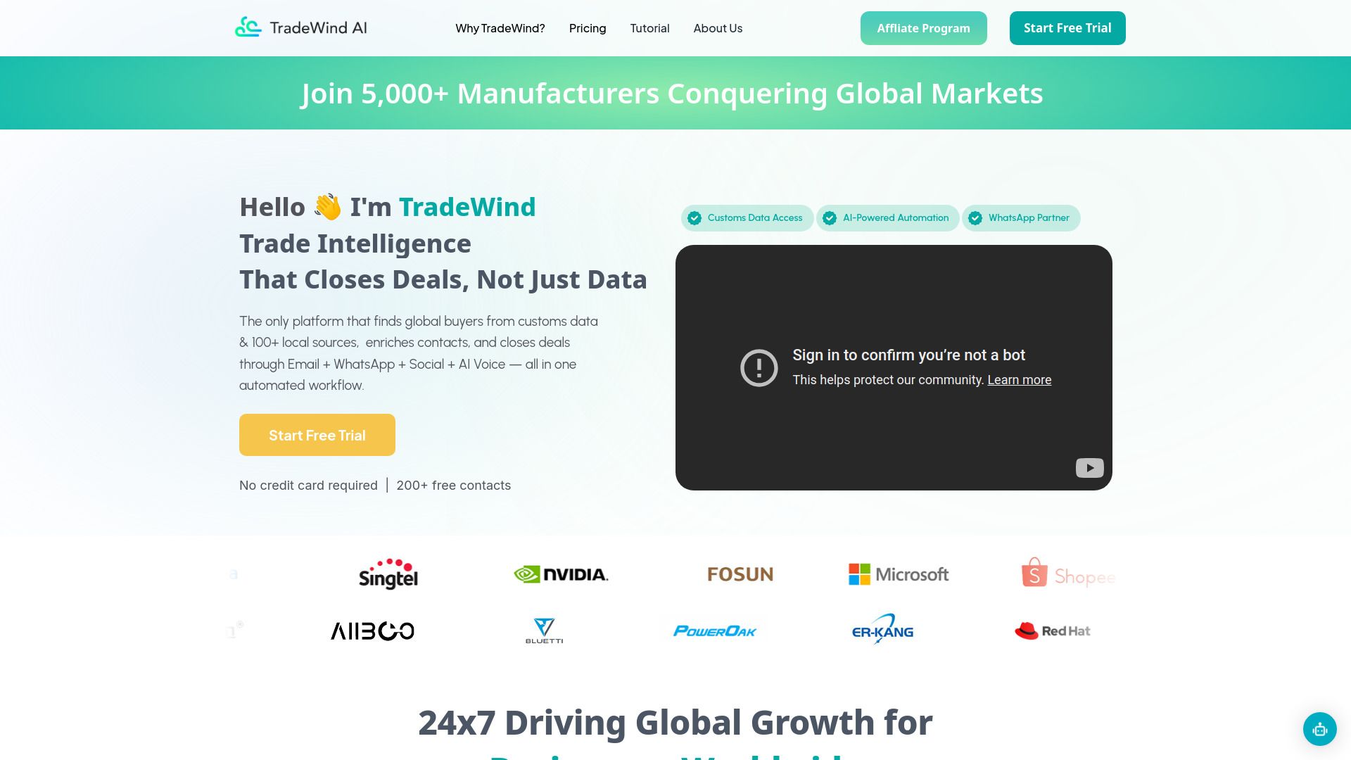 image of TradeWind AI