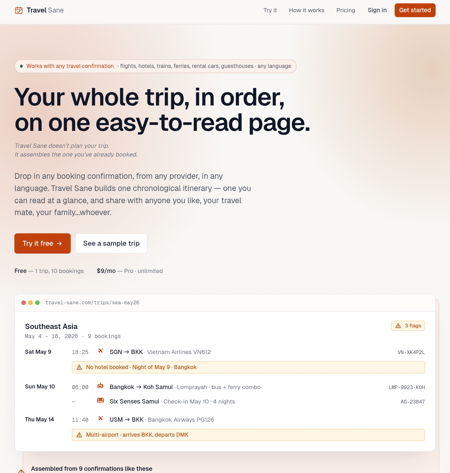 image of Travel Sane