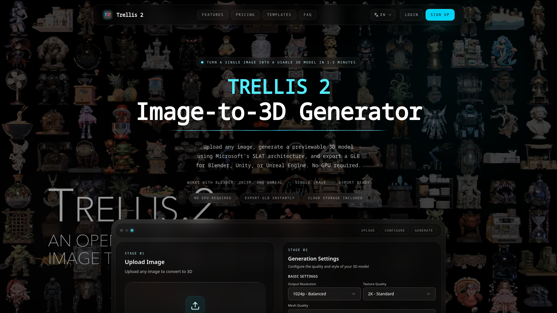 image for Trellis 2 - 3D Model | Image to 3D Model image for Trellis 2 - 3D Model | Image to 3D Model