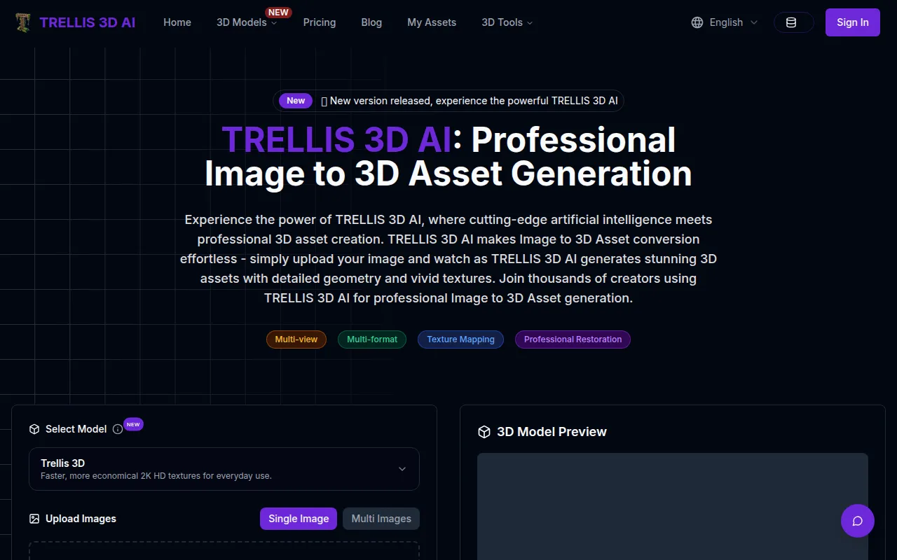 image of Trellis 3D