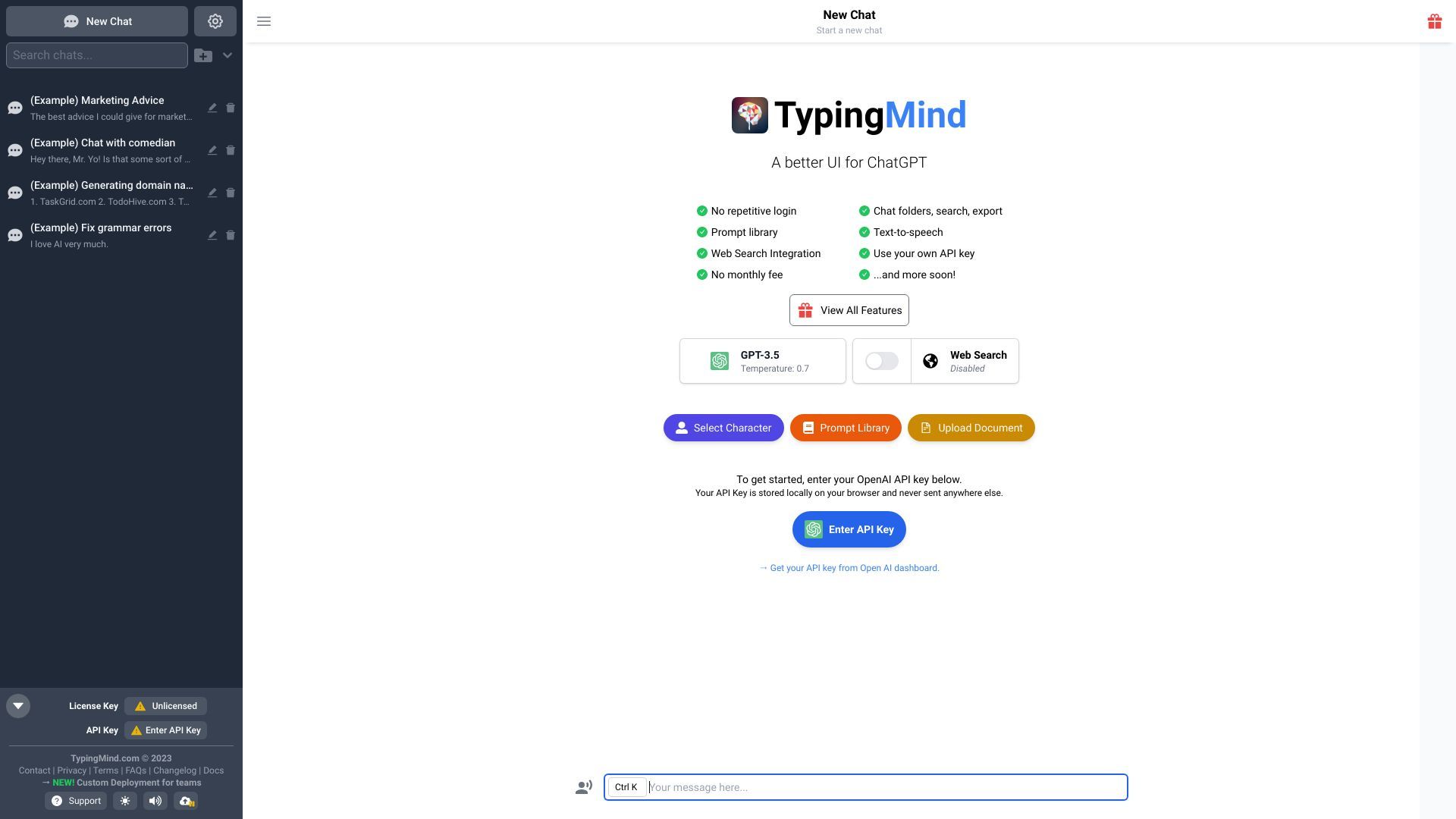 image of Typing Mind