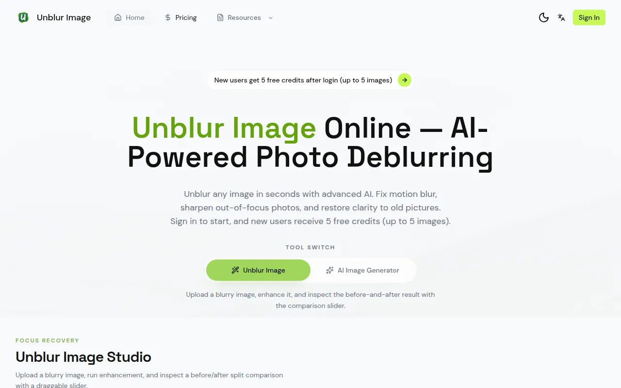 image for Unblur Image AI image for Unblur Image AI